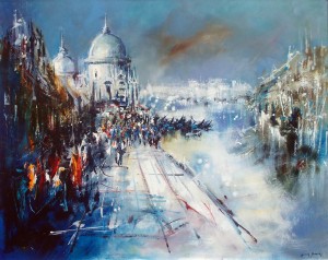 Ferrer huile sur toile 73 x 92