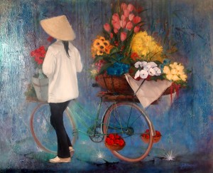 Corominas huile sur toile 81 x 100